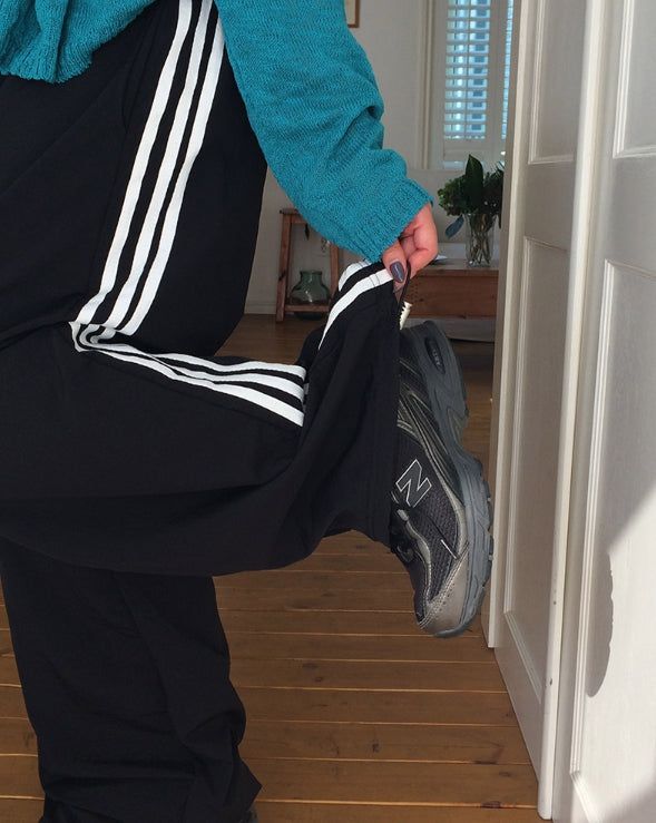 Seru Track Nylon Wide Pants