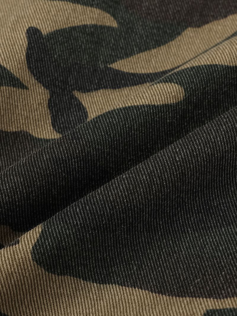 RACCOON PUFFER JACKET-CAMO