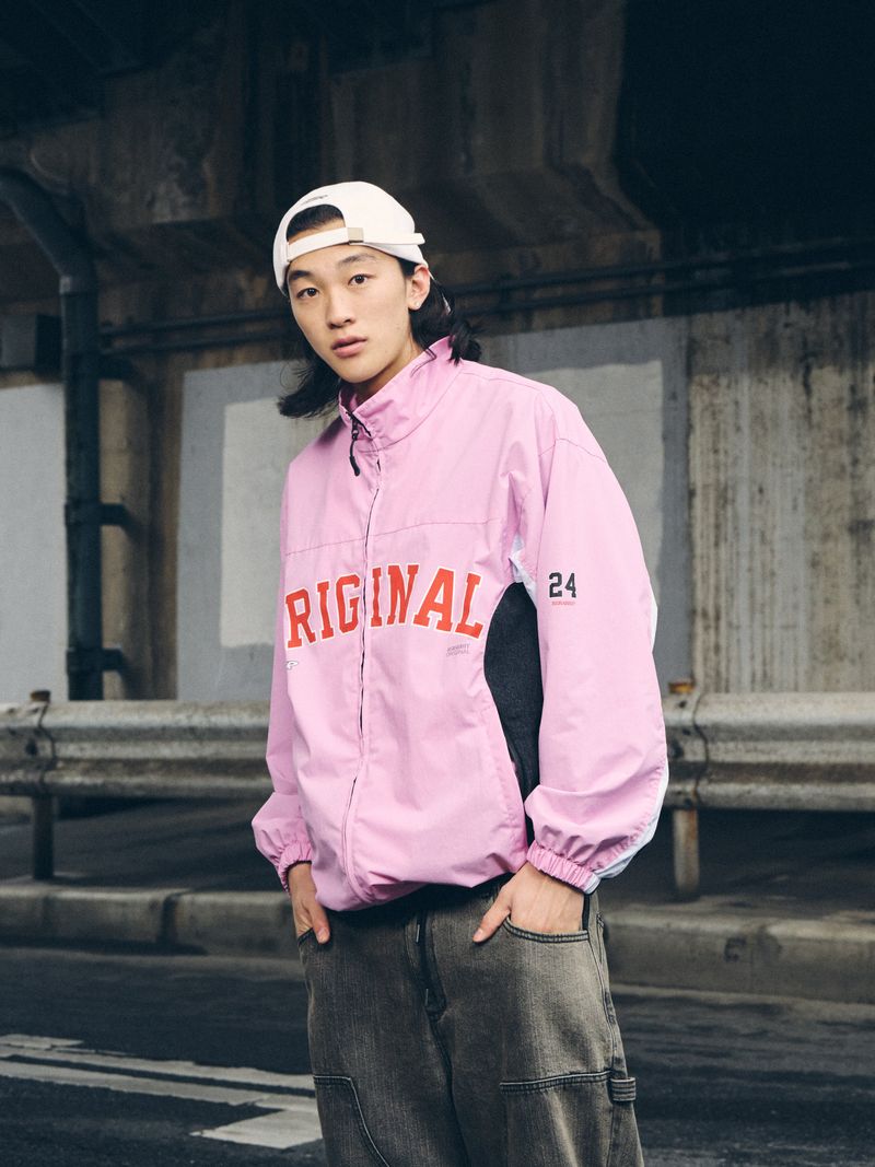 HHRL TRACK JACKET PINK