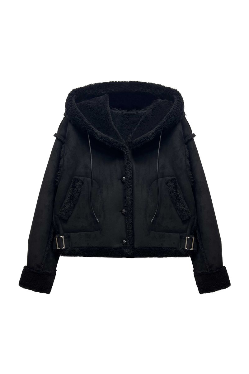 ADORABLE HOOD MUSTANG / BLACK