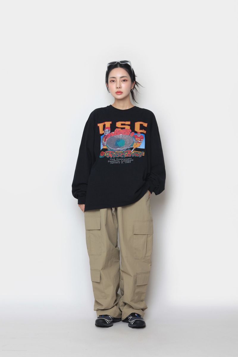 Nylon Multi-Cargo Pants