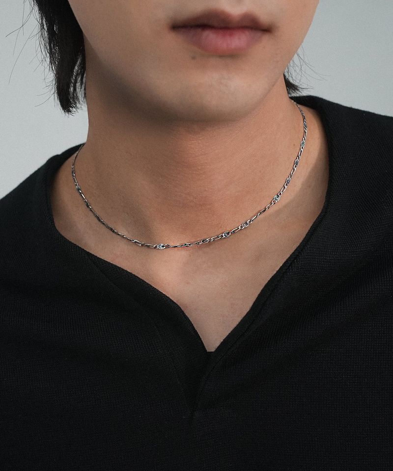 GRAYNOISE（グレーノイズ）の「ヒザシチェーンネックレス (925 silver)（アクセサリー）」