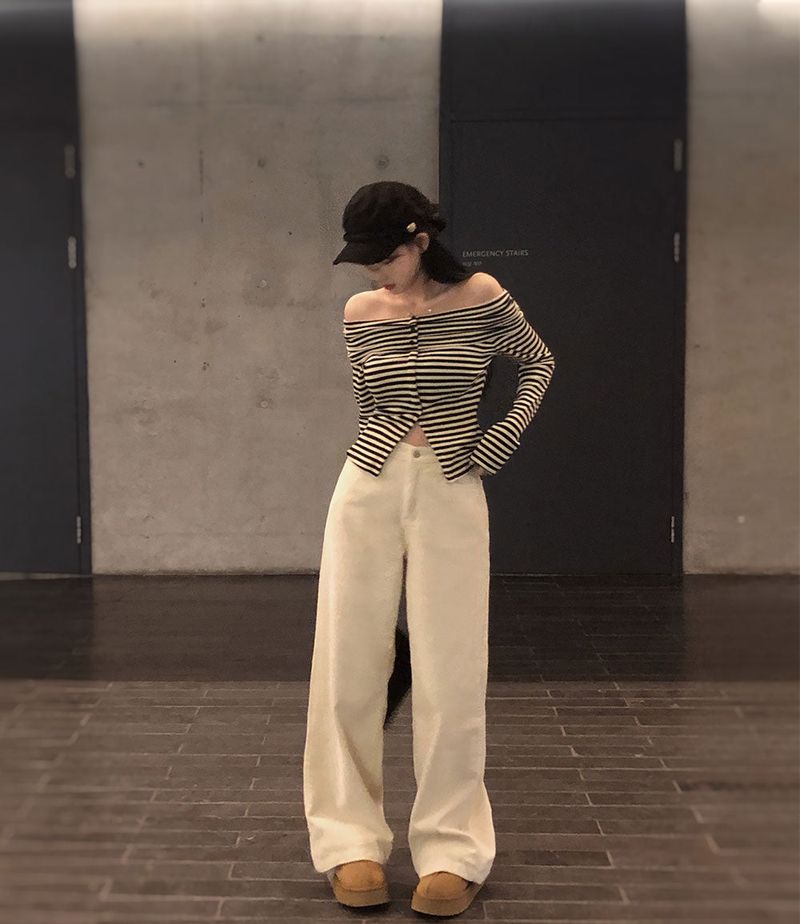 [BELLIDE MADE] Diget corduroy wide pants