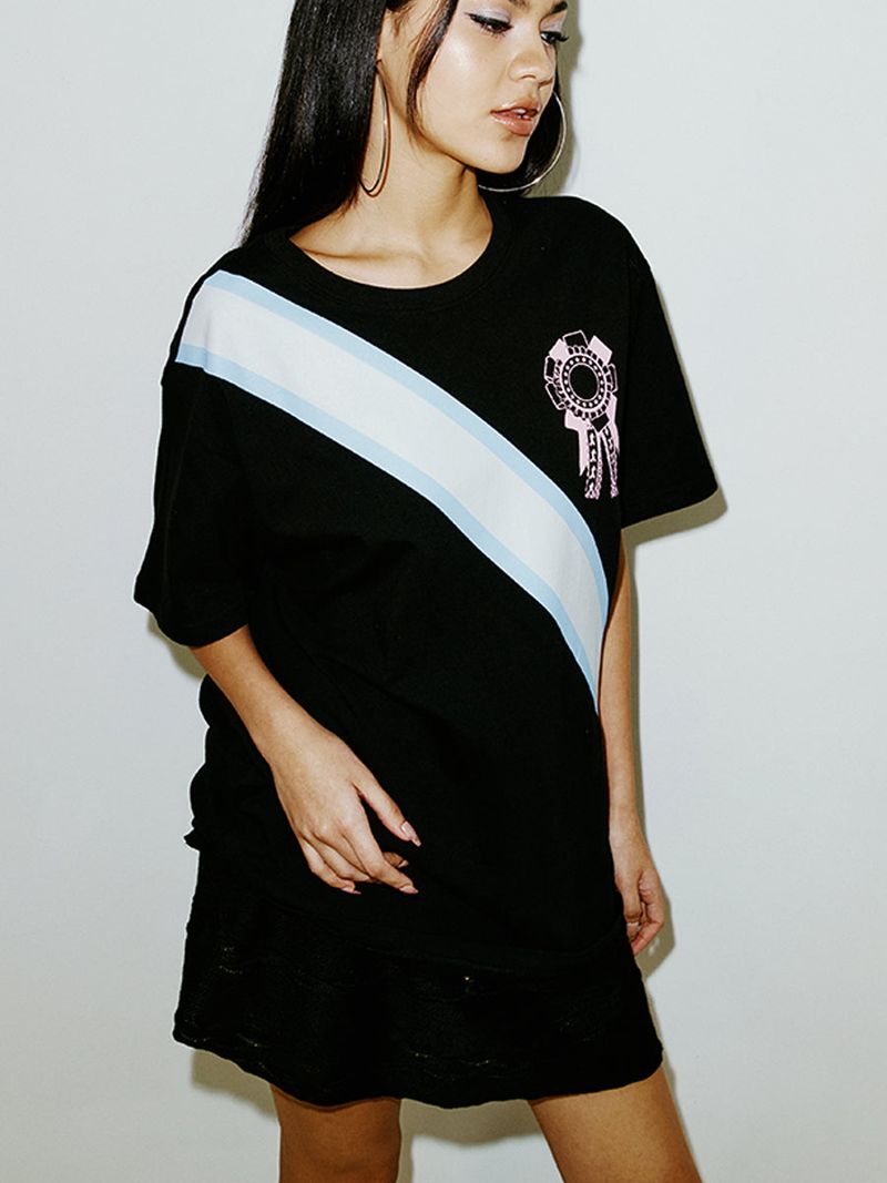 SASH TEE BLACK