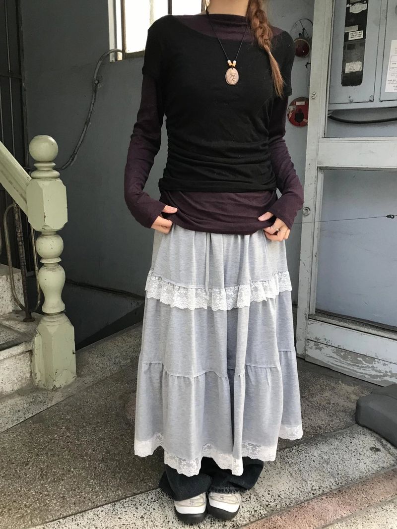 katz lace banging skirt