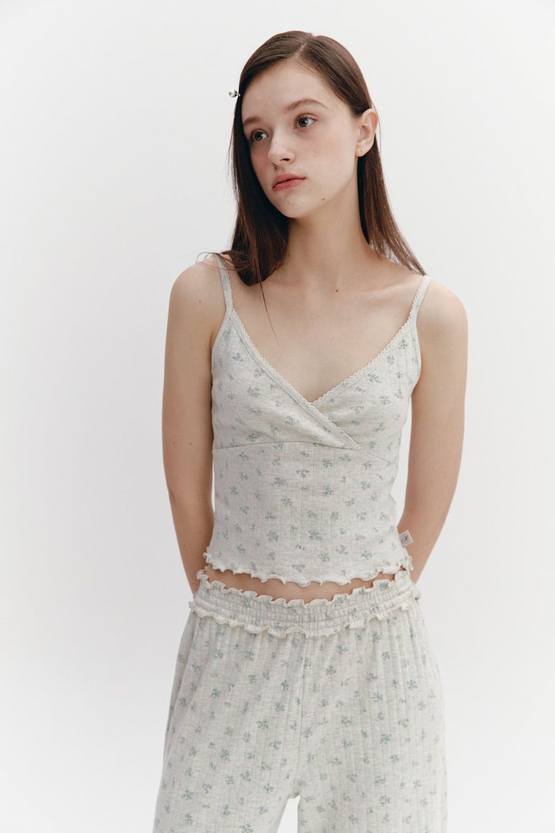 Wave Sleeveless Oatmeal