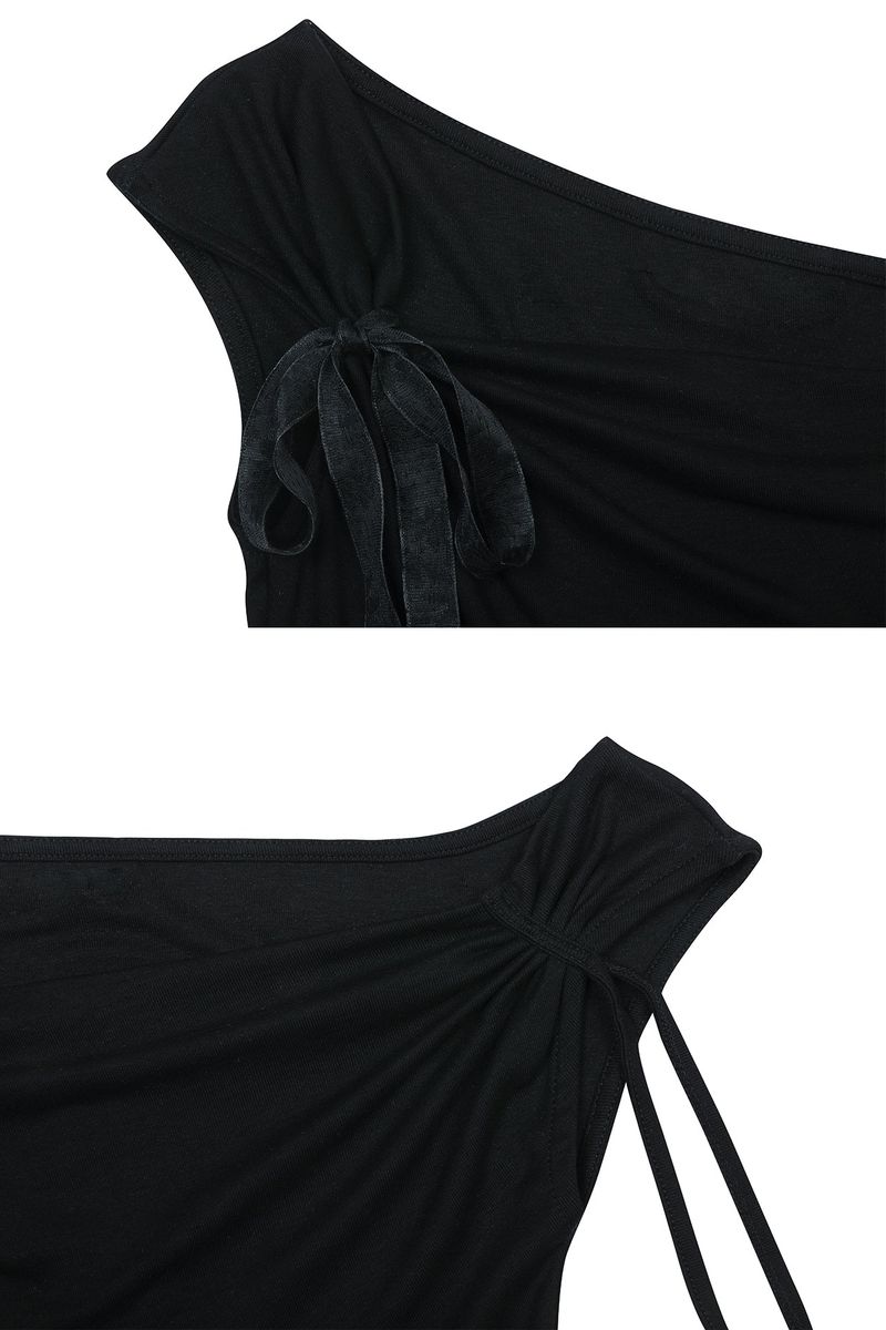 ANGEL STRAP TOP black