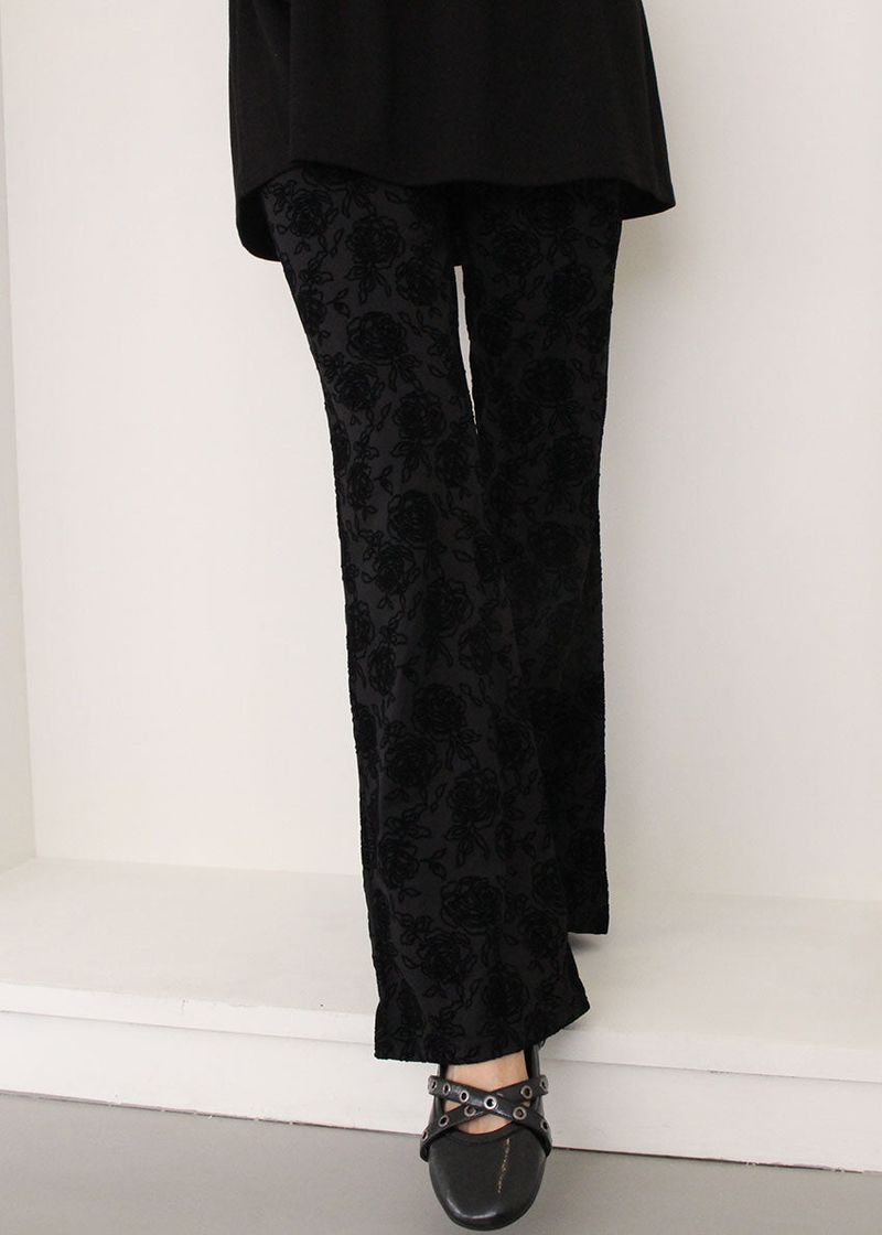 ROSE JACQUARD PANTS