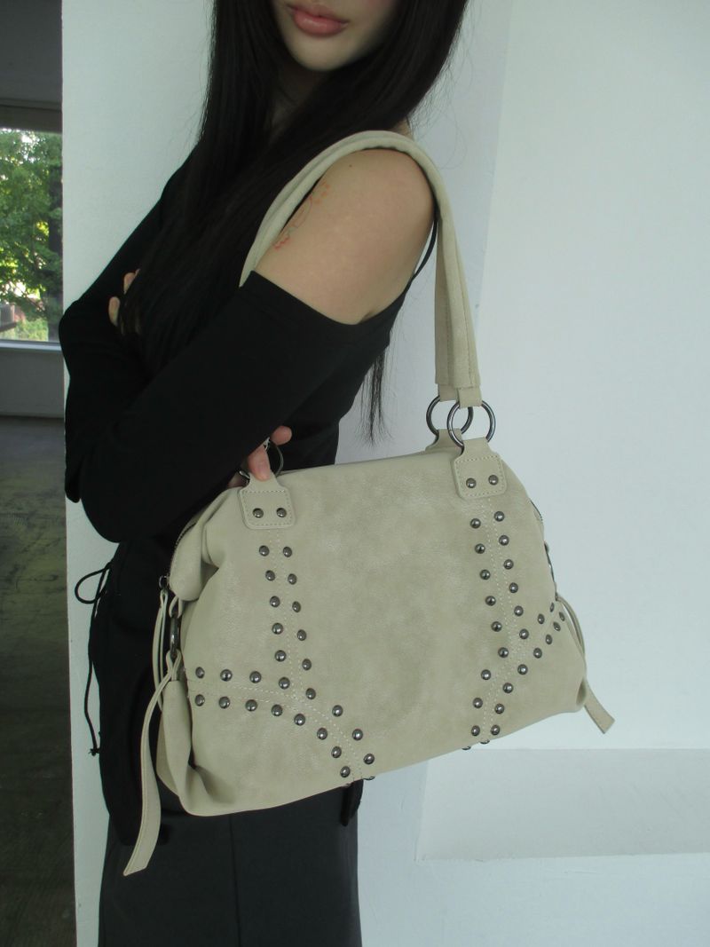 muse stud shoulder bag