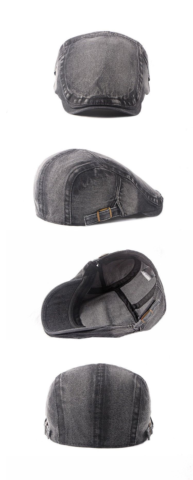 denim hunting cap (4 color)