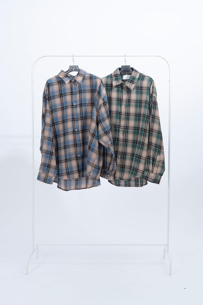 Ralph boxy over-check shirt