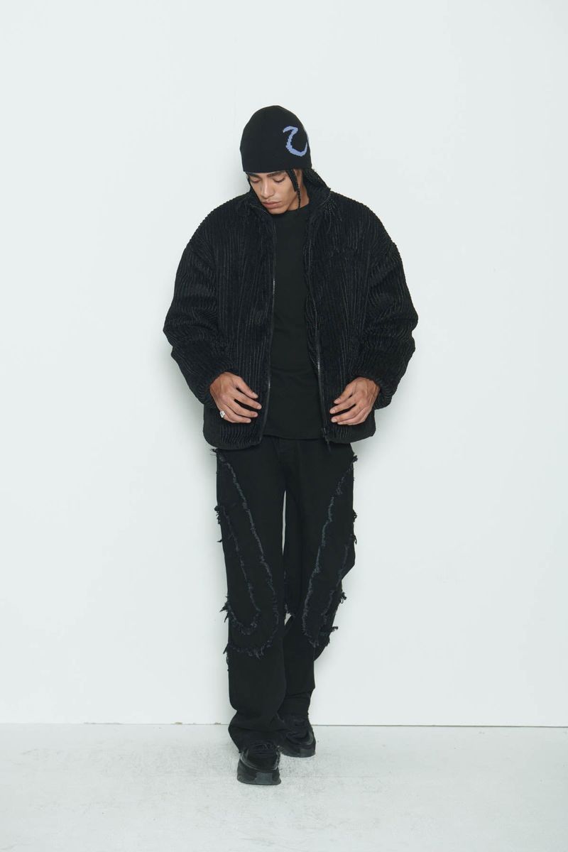 Comma Denim Pants Black
