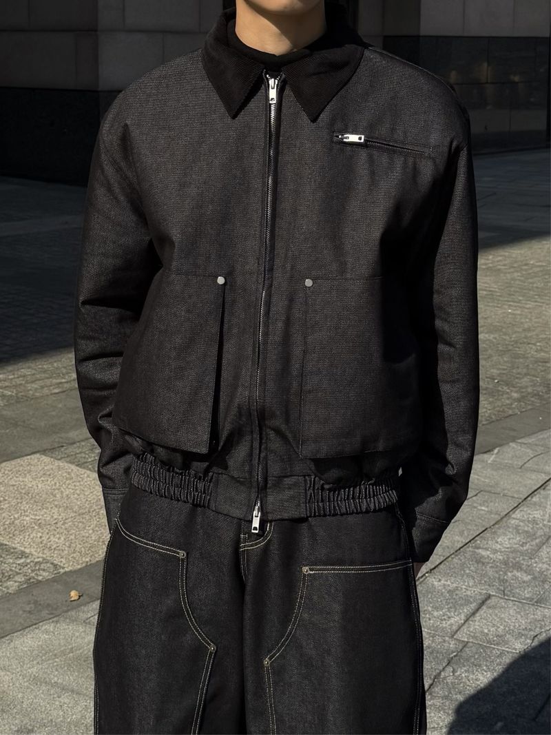 ONEPICK CLOTHES(ワンピッククローズ)の「レイワークリベットジャケット(ジャケット/アウター)」