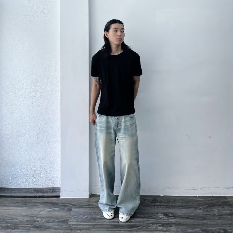 Structured Seam Rib Tee