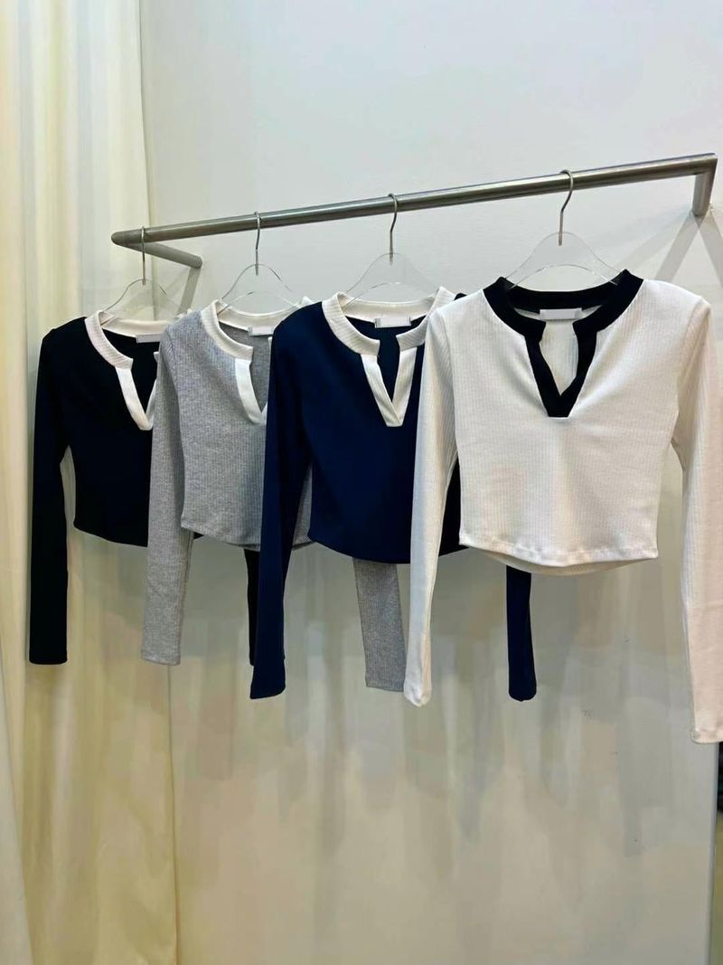 Victoria V-Neck Top - 4 colours