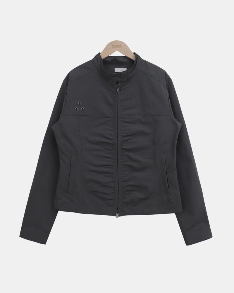 Reda Shirring Rider Jacket