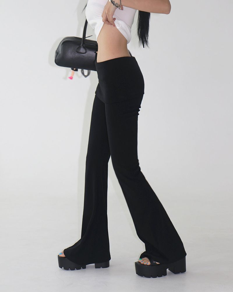 Delight-J(ディライトジェイ)の「Rollup Bootcut Leggings Pants(Pants)」
