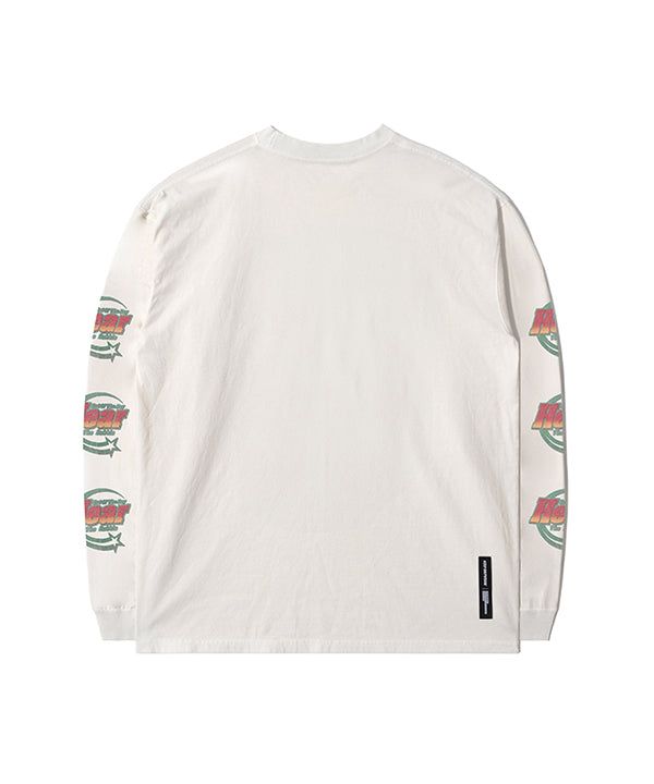 RG Hear the Bubble EC Washed Long Sleeve (Ecru)