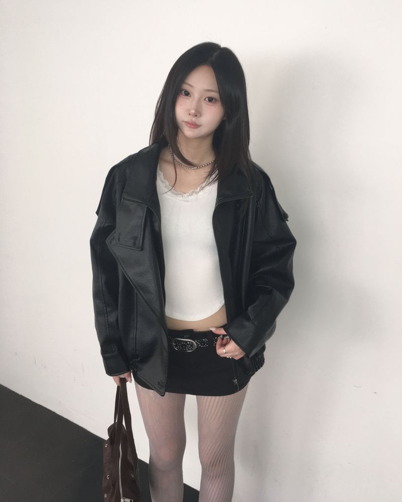 Stud skirt pants