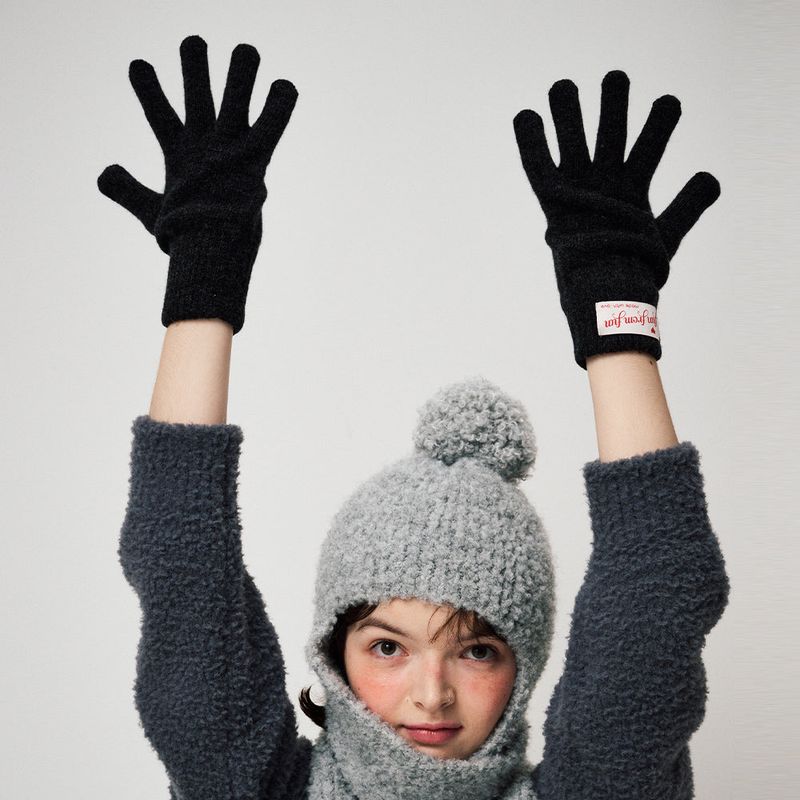 MESSAGE GLOVES, CHARCOAL