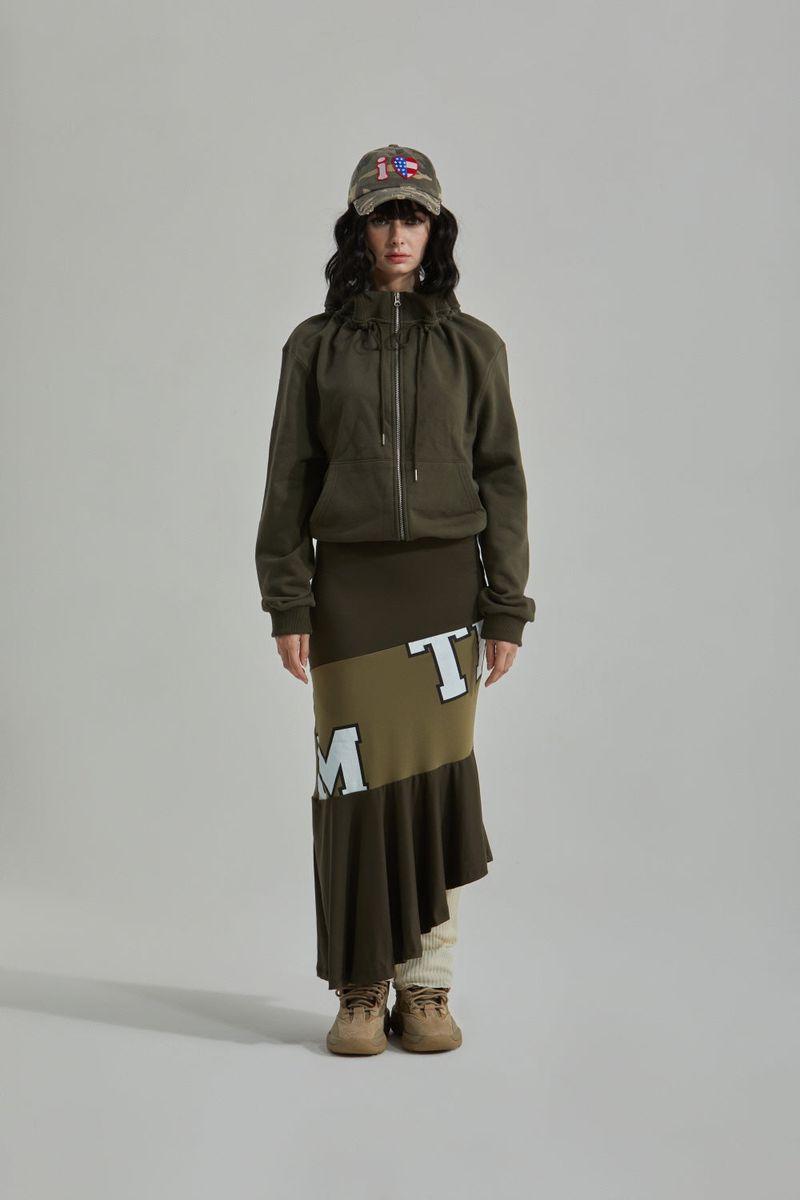 LEADER ZIP-UP -KHAKI