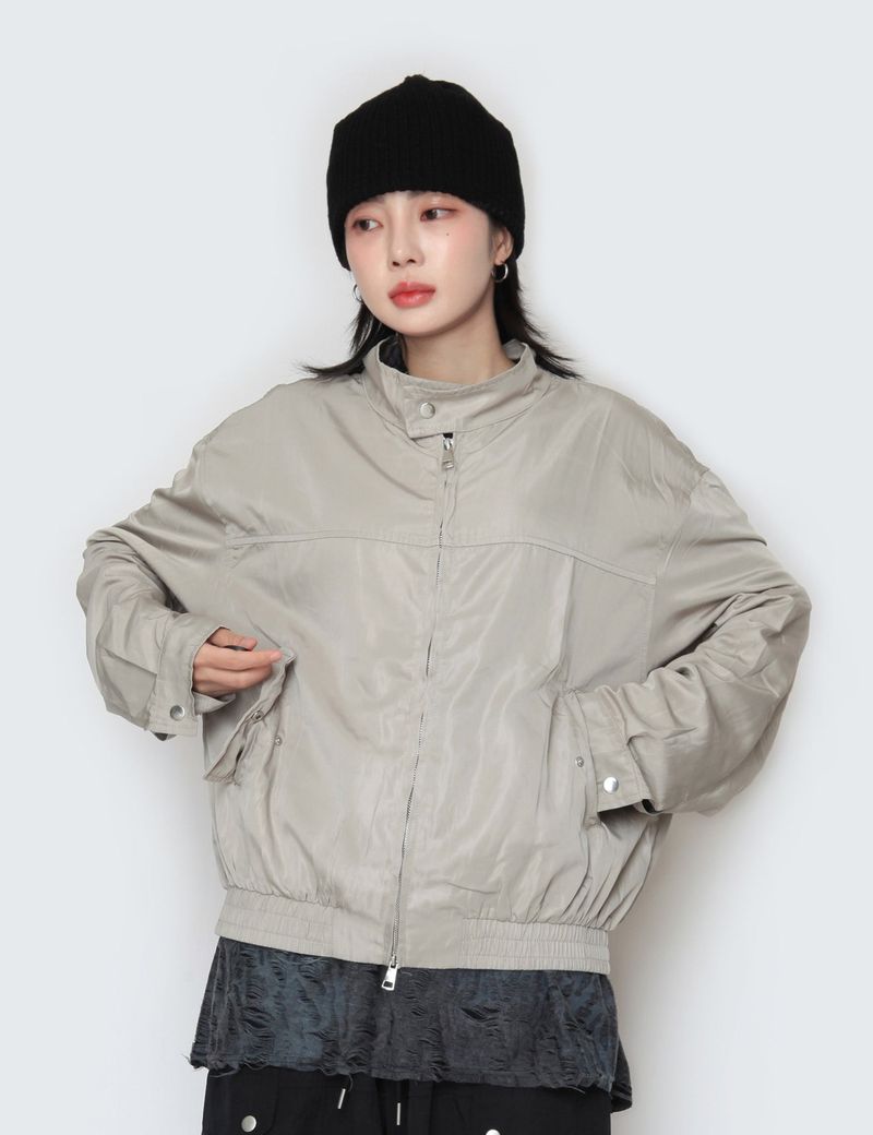 nutellike（ヌテールライク）の「shuffle neck jacket（Jackets/Outerwear）」