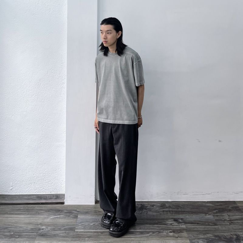 Cloud Grey Relaxed Tee