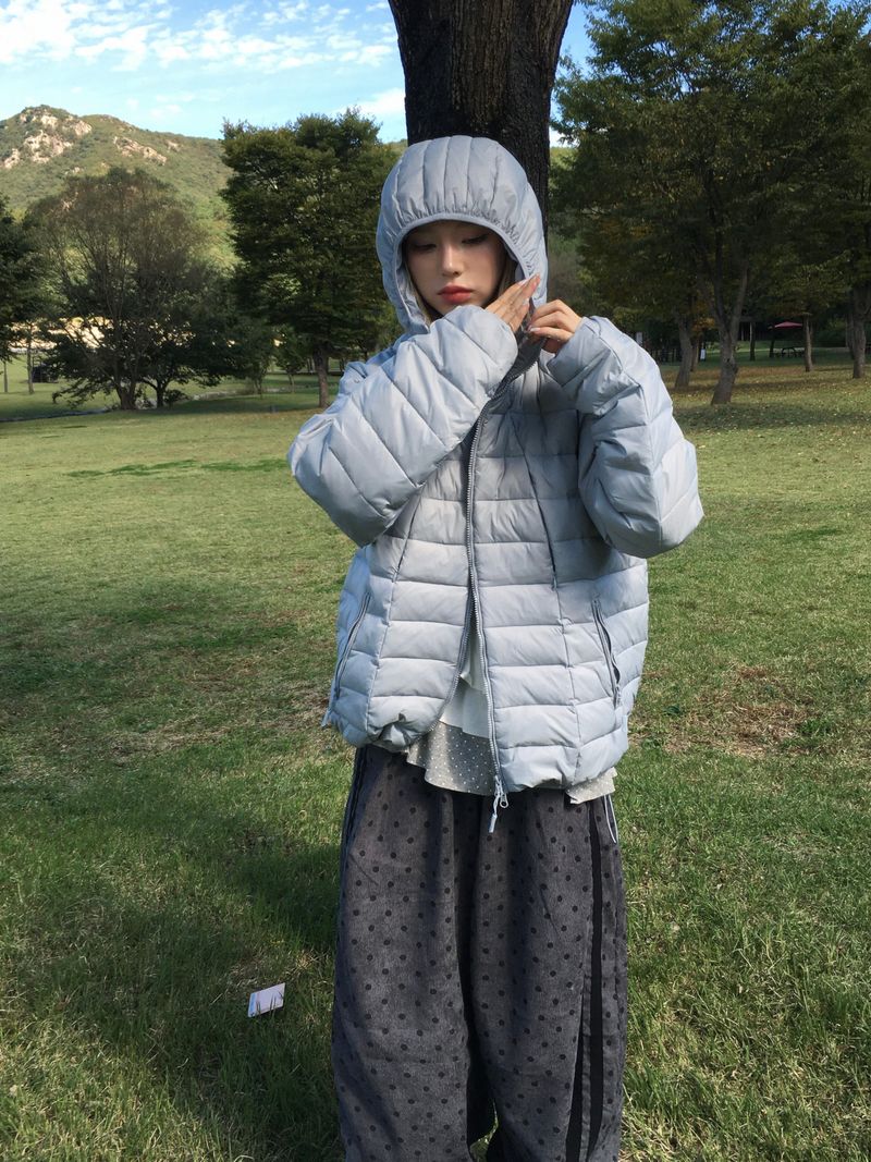 [Duckdown] Feather Light Hood Lightweight Padding (3c)