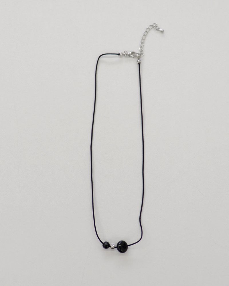 Nept vintage gemstone point necklace