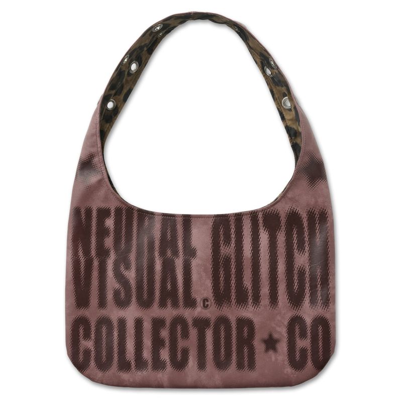 Inner leopard artwork bag [Mauve]