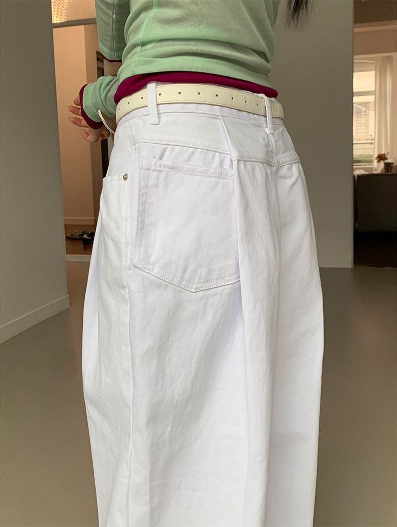 COTTON PINTUCK JEANS (2C)