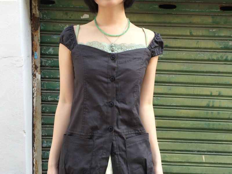 frilling Sheer skirt