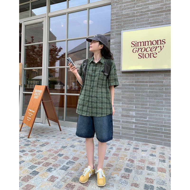 riveted checkered shirt
