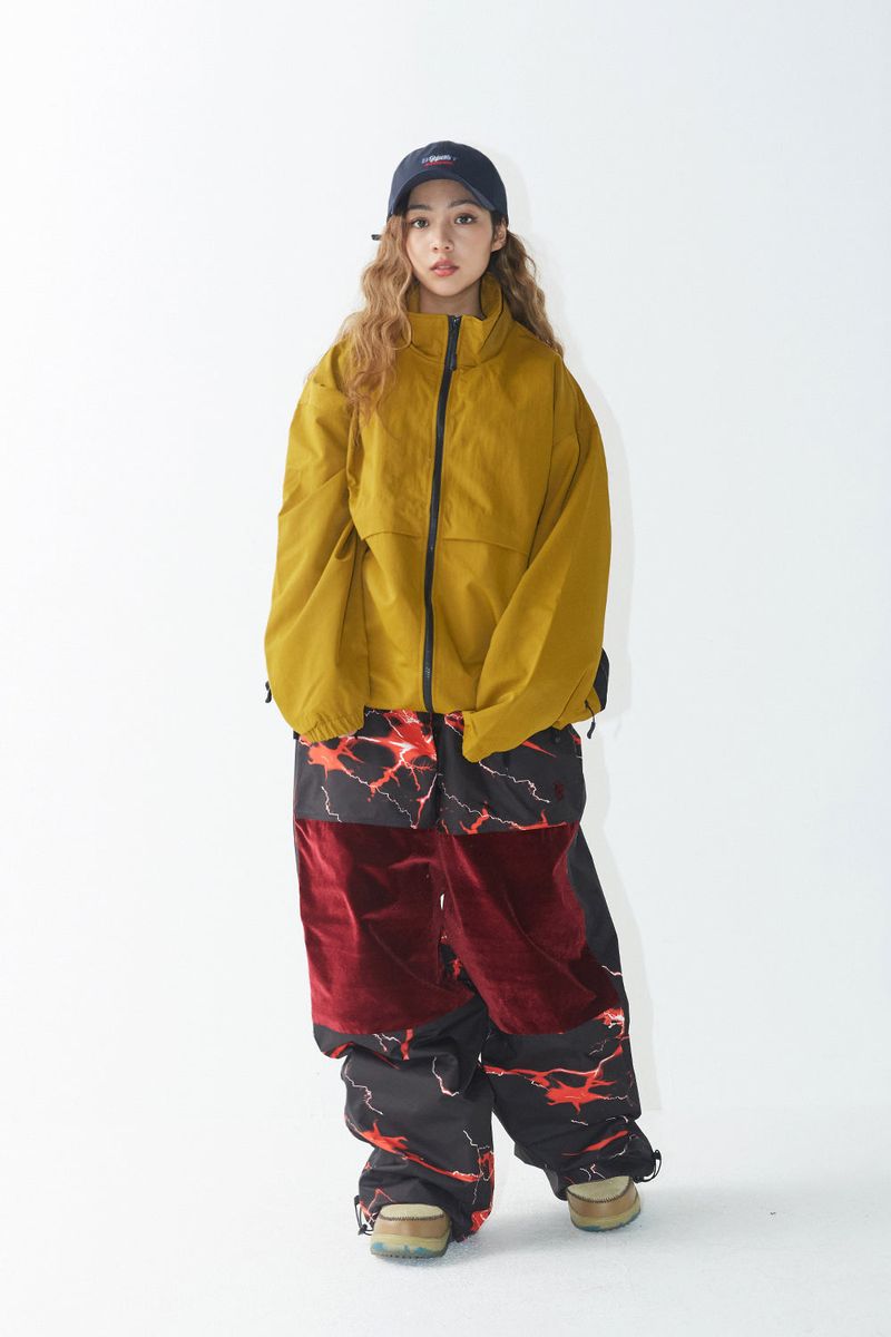 BSR2223FWJK059 CCC WIDE JACKET MUSTARD