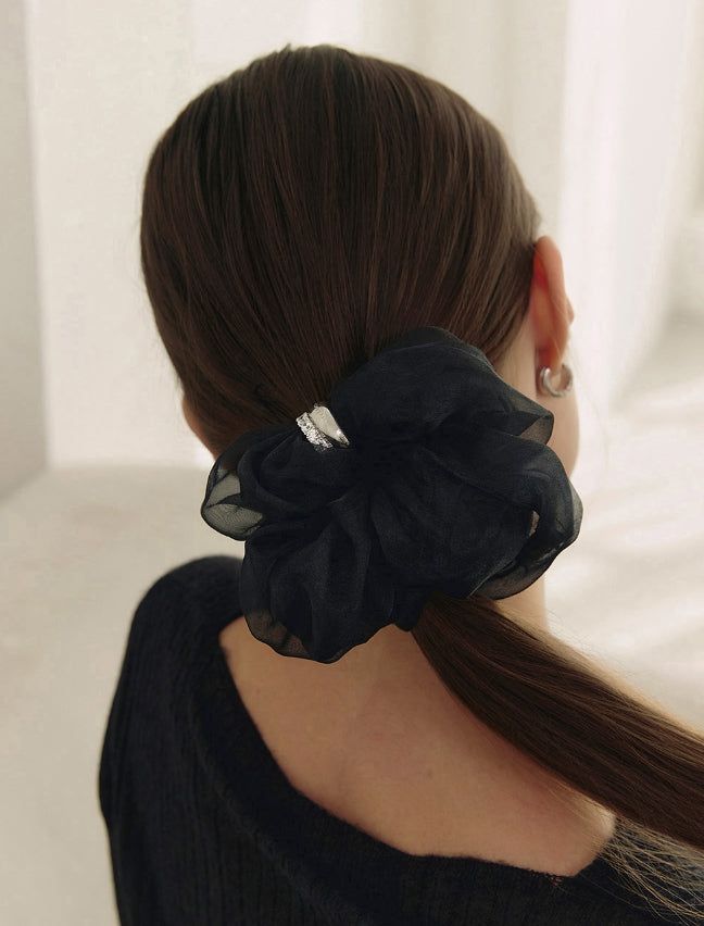 26SS★ Duo Shine (W) Duo Tulle Scrunchie