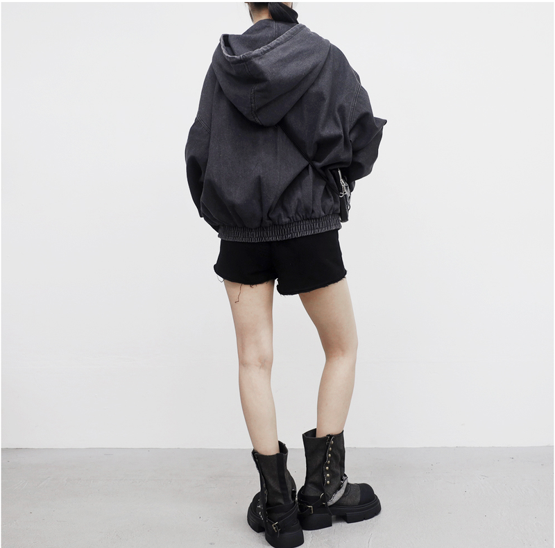(Unisex) Citin Washing Anorak Zip Up