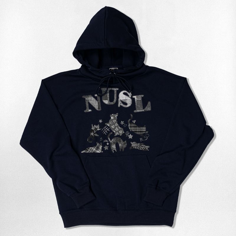 Patch Printing Over-fit Hoodie - 5COLOR
