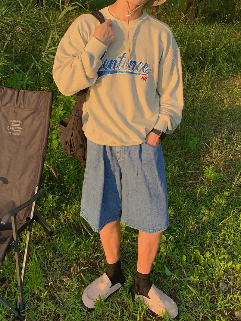 Sentence NY Sweat Shirt (4color)