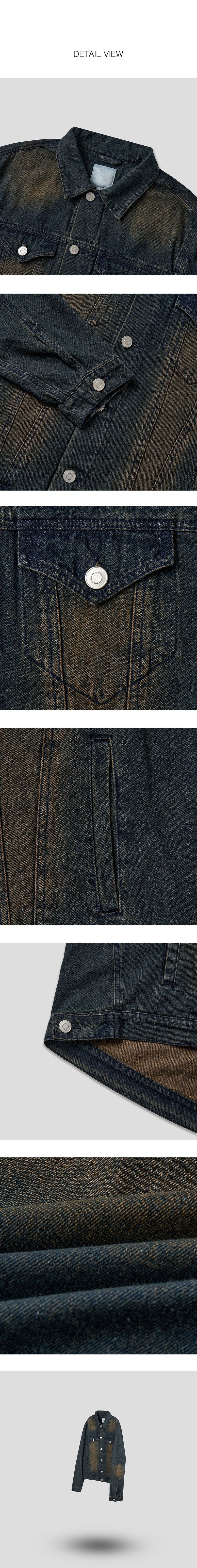 [SET UP가능] Tin wahing denim jacke