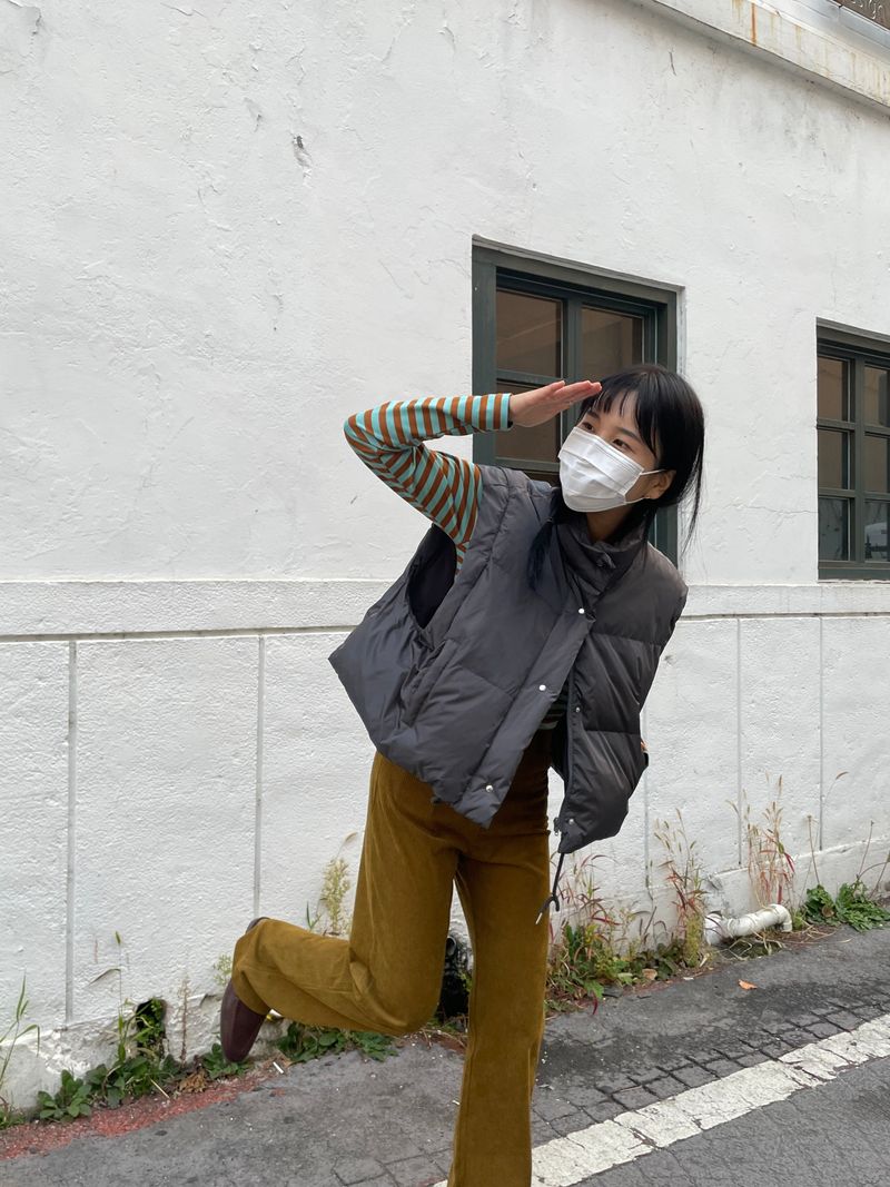 Teddy corduroy pants