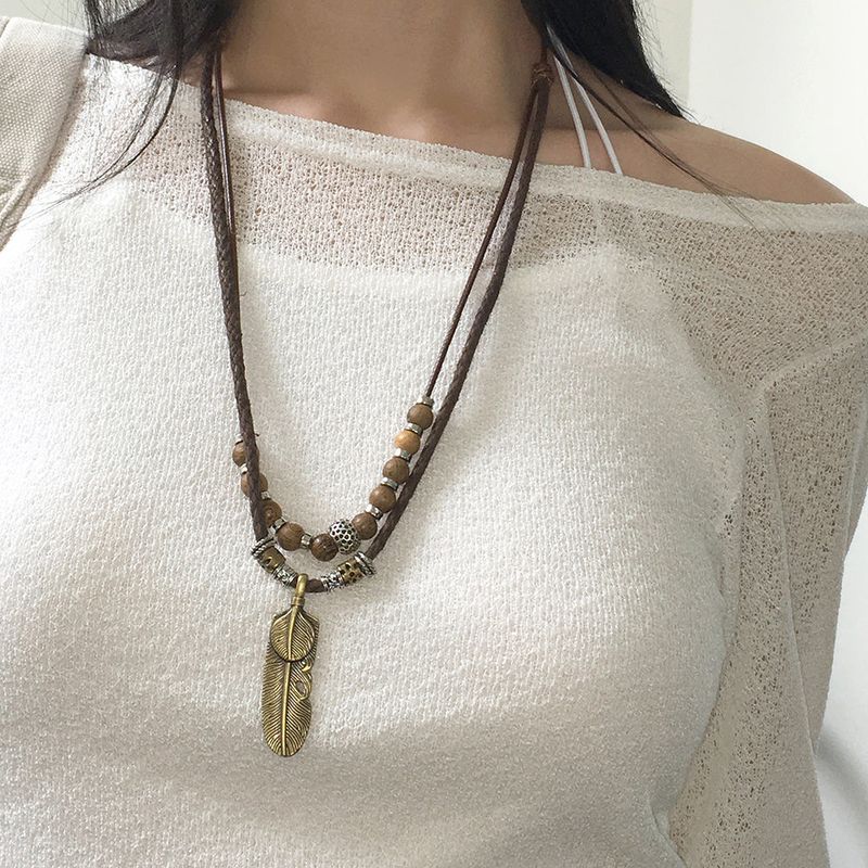 Coute Vintage Hippie Layered Necklace