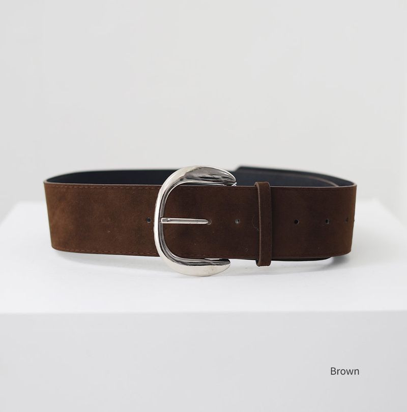 Pico Wide Suede Belt