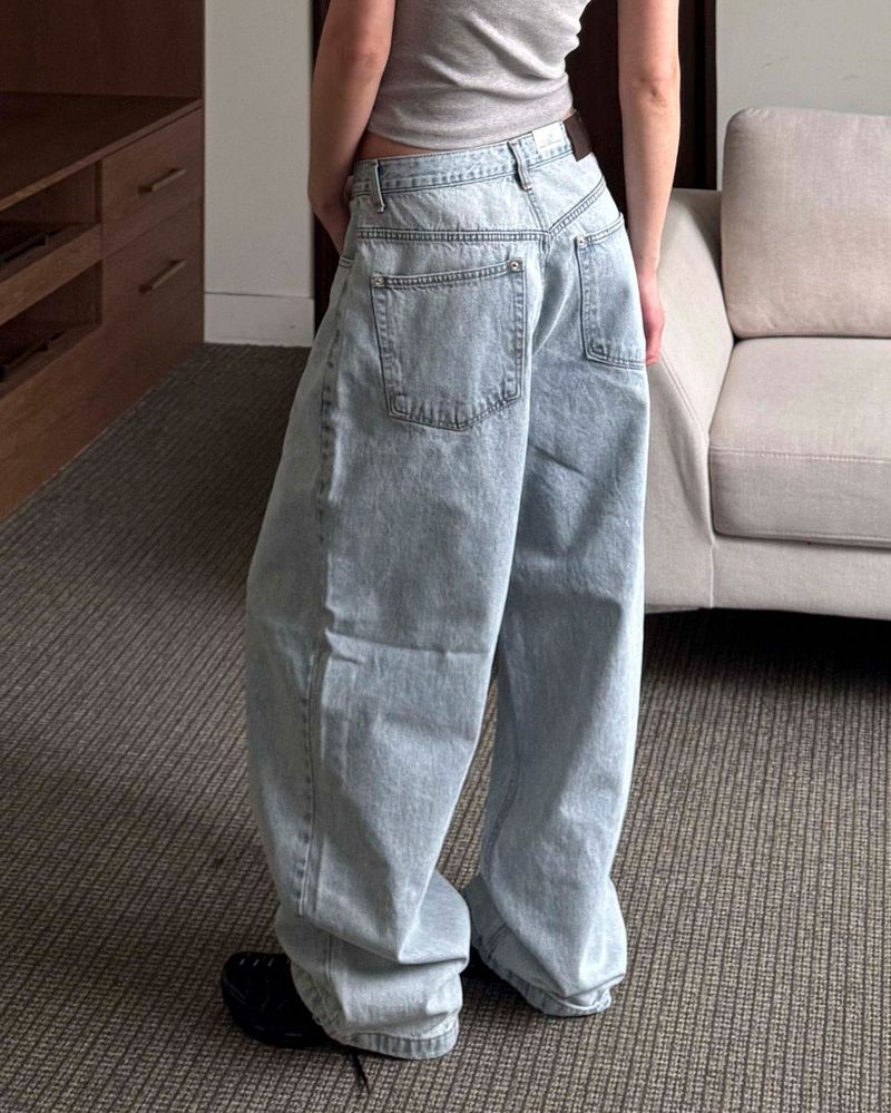 Snow denim jeans
