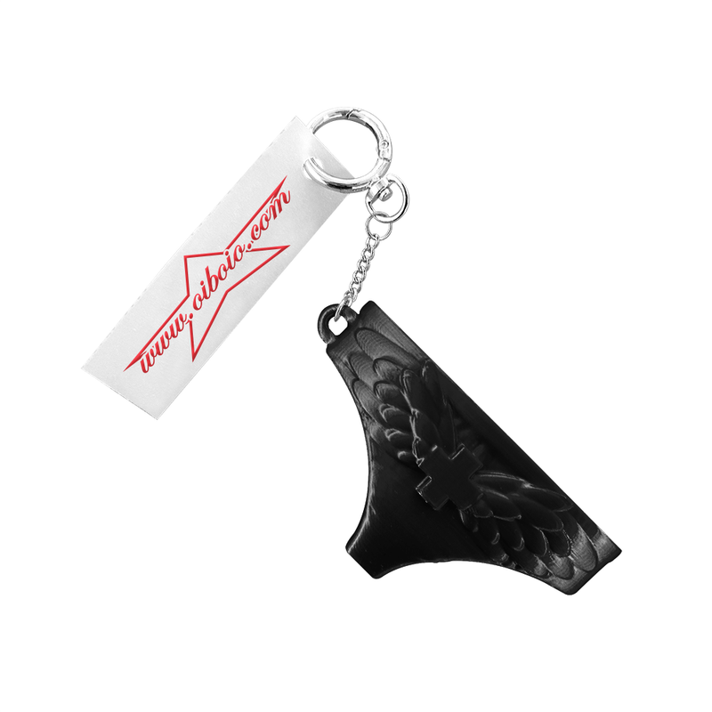 OIBOIO(オイボイオ)の「ANGELIC PANTIES° - SLIK BLACK(Toys/Key Holders)」