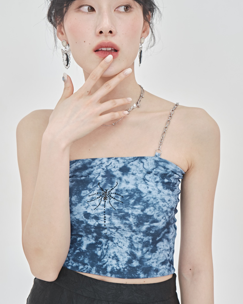 WIM(ダブリューアイエム)の「CHAIN CROP-TOP(Tops)」