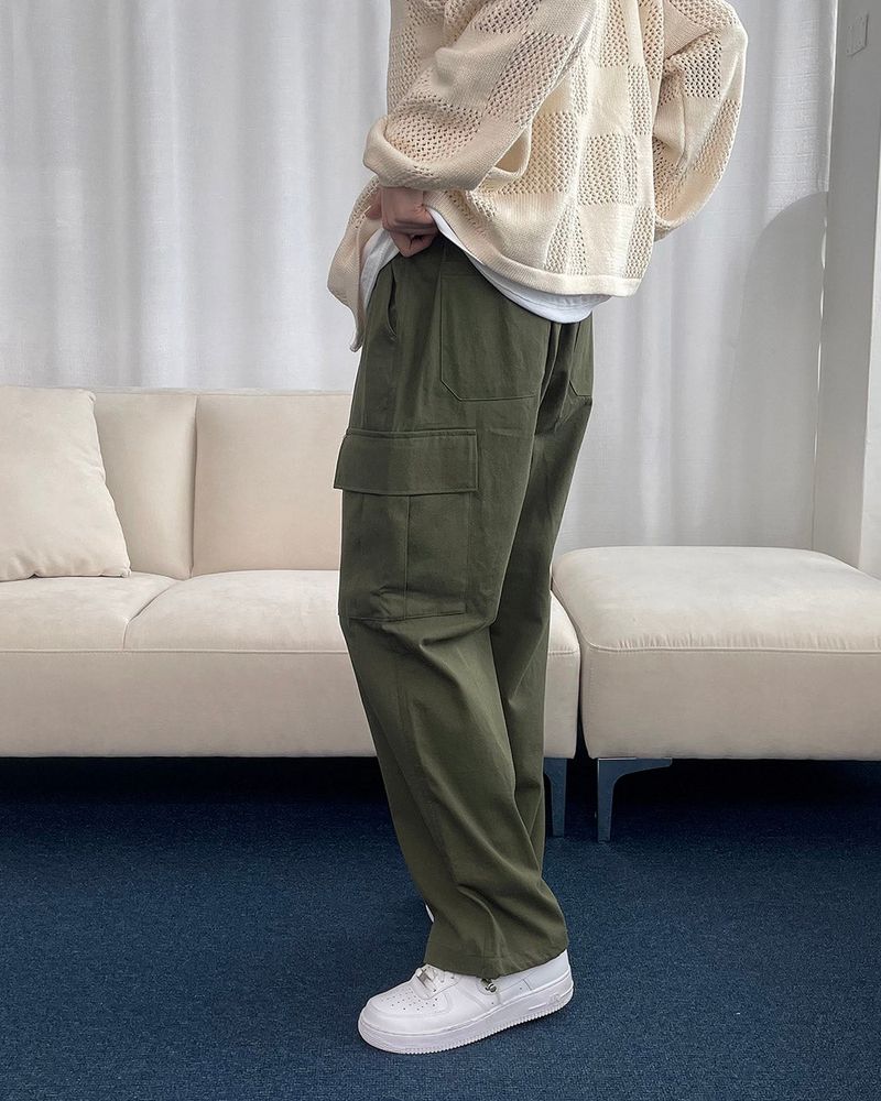 Noir Wide String Pants (3 colors)
