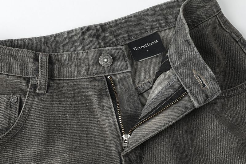 Ash pocket cargo jeans