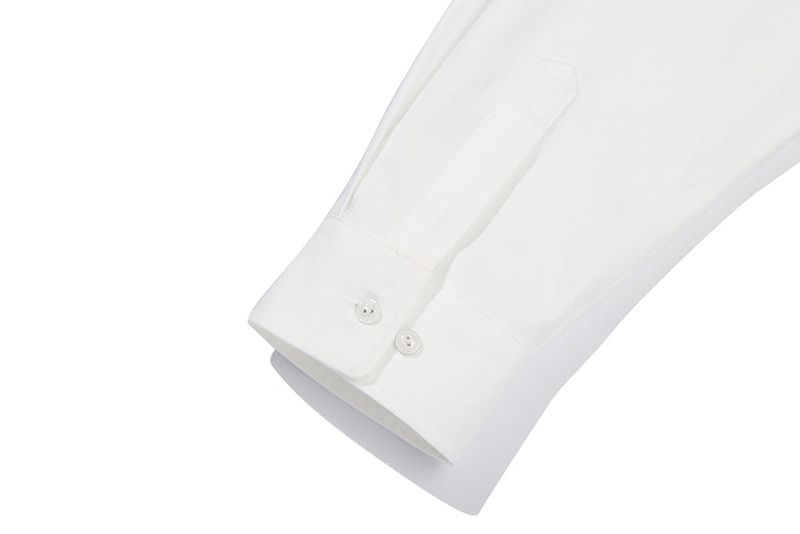 SIDE SLIT HOODIE SHIRT_WHITE
