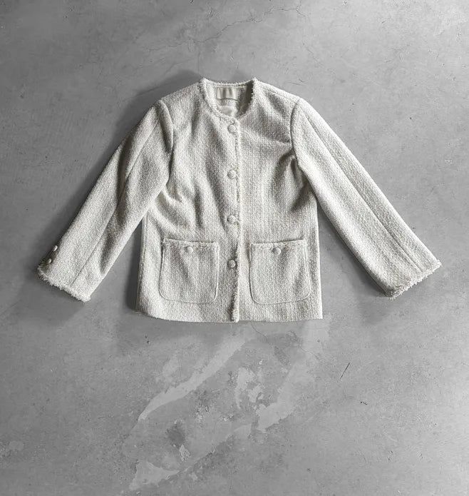 Miu Over Fit Tweed Jacket