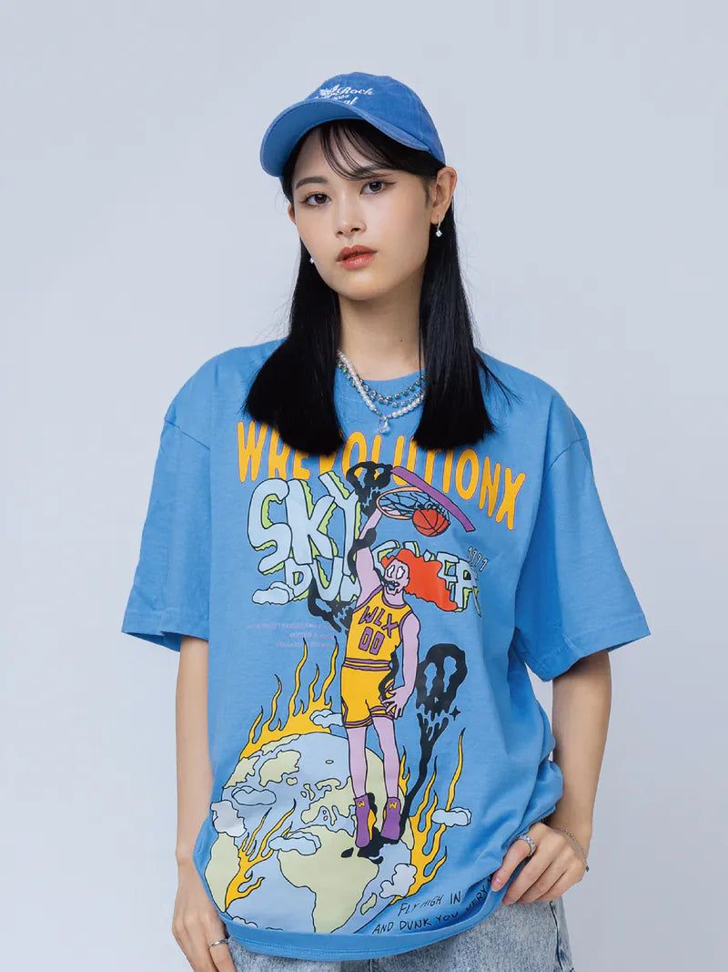 Sky Dunker T-Shirt (Blue)